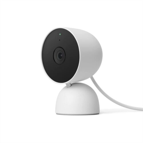 Google indoor Nest Security Cam 1080p (Wired) – 2nd Generation – Snow