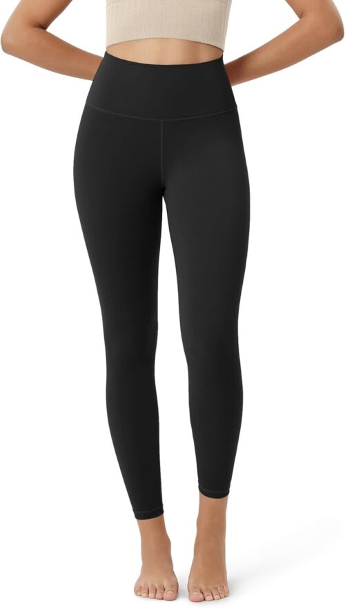 ODODOS ODLIFT Compression Leggings for Women, 25″ / 28″ High Waist Workout Yoga Pants