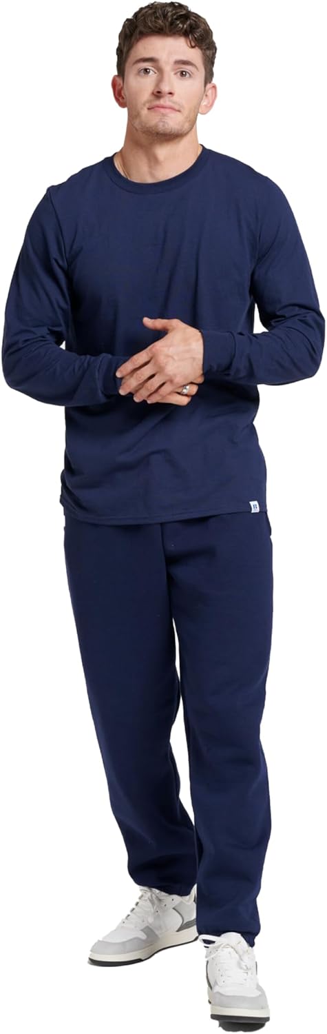 Russell Athletic Men's Dri-Power Long Sleeve Tees, Moisture Wicking, Odor Protection, UPF 30+ - Image 2