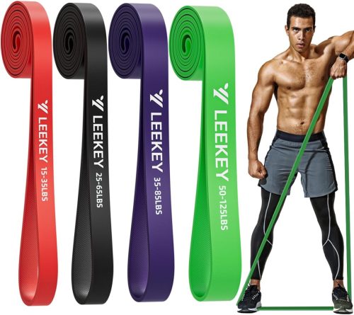 LEEKEY Resistance Bands Set – Pull Up Assist Bands for Men and Women Fitness Training, Physical Therapy, Home Workouts