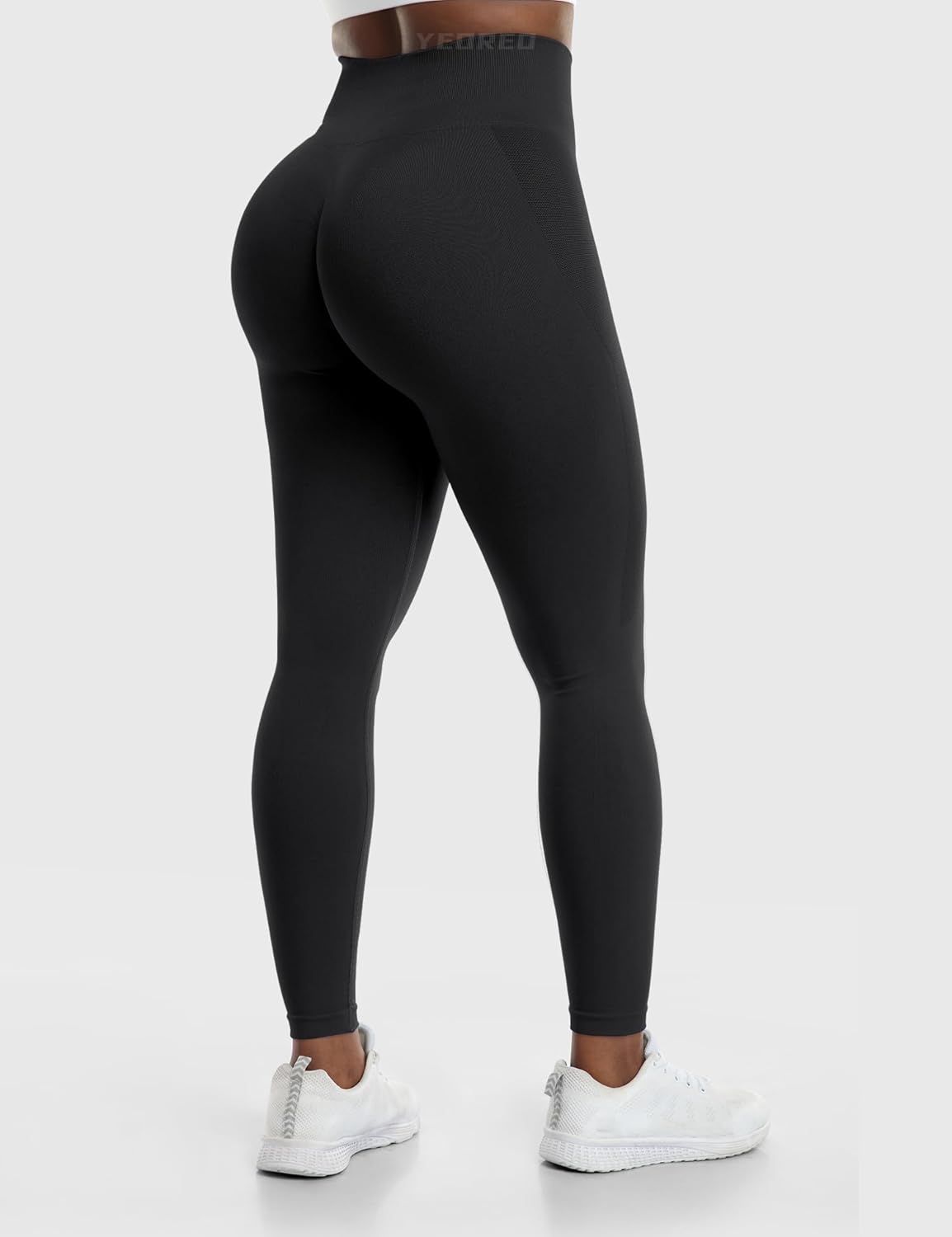 YEOREO Amplify Leggings for Women Seamless Scrunch Leggings Butt Lifting Gym High Waisted Athletic Leggings - Image 4