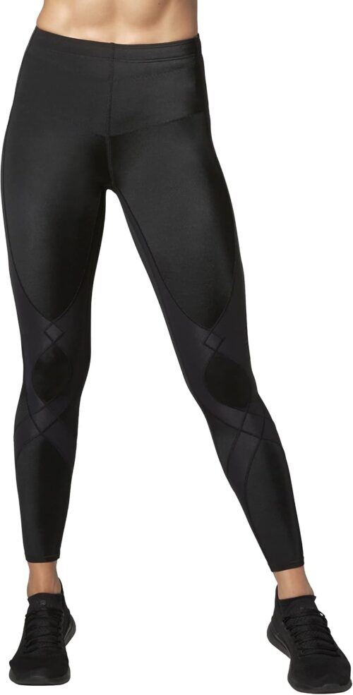 CW-X Women’s Stabilyx Joint Support Compression Tight, Leggings for Running and Recovery