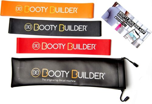 Booty Builder Resistance Bands for Legs and Butt | Pull Up Assistance Band, Booty Bands, Exercise Bands Set, Hip Bands, Workout Bands | Elastic Resistance Loop Bands, Anti Slip Circle Fitness Band