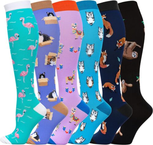 LEVSOX Compression Socks Women and Men, 20-30mmHg, Best for Nurses, Travel, Pregnancy