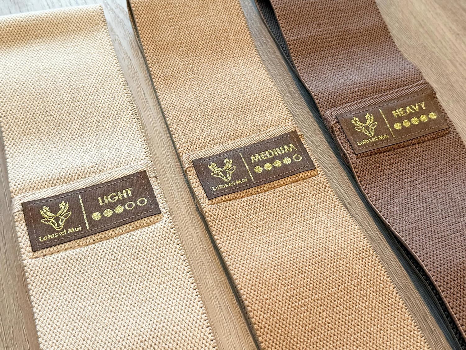 Resistance Loop Exercise Bands, 3 Set of Stretch Bands for Booty Legs, Pilates Bands, Resistance Bands for Fitness, Strength Training, Physical Therapy, Workout Bands for Women, Yoga Band - Image 5