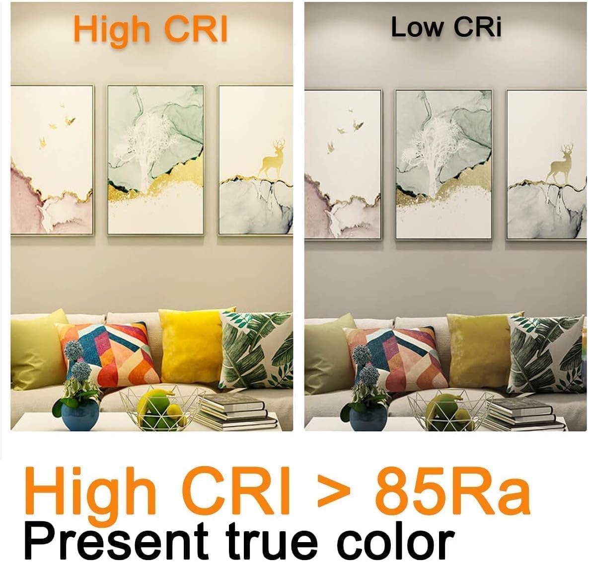 ILC RGB LED Light Bulb, Color Changing 40W Equivalent, Daylight White, 450LM Dimmable 5W E26 Screw Base RGBW, Mood Light Bulb - 12 Color Choices - Timing Infrared Remote Control Included (4 Pack) - Image 8