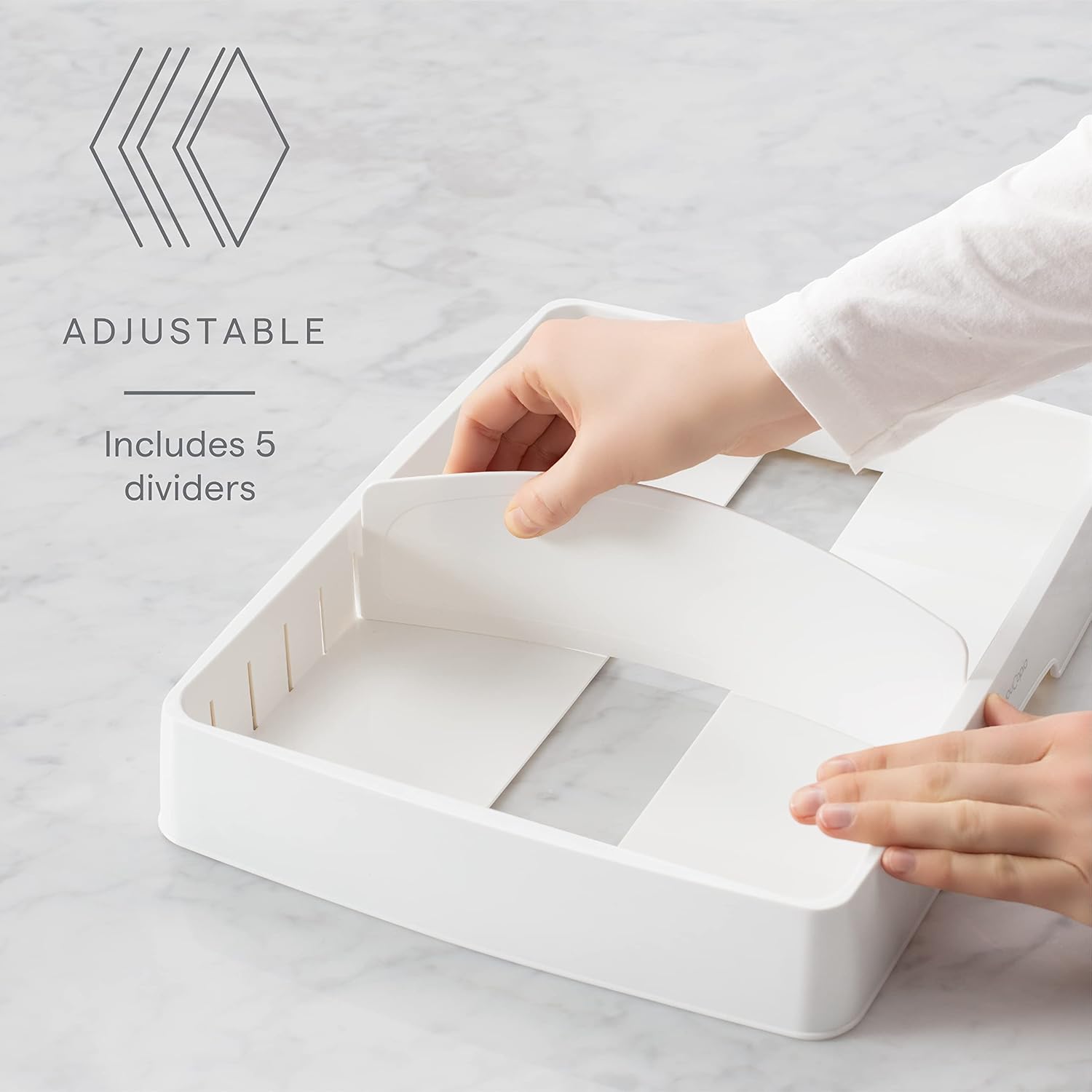 YouCopia StoraLid Adjustable Food Container Lid Organizer for Kitchen Cabinet Storage, Large - Image 5