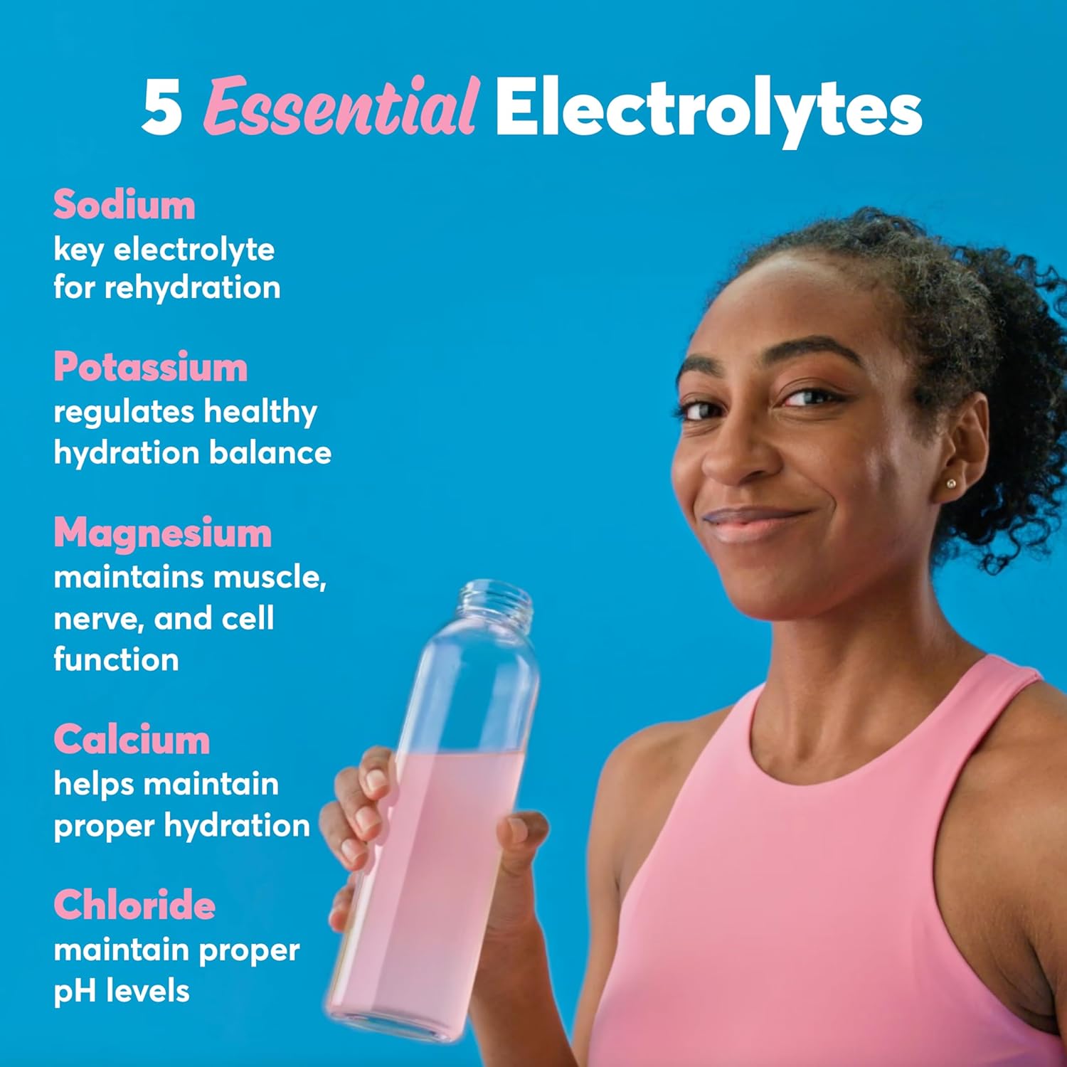 Nuun Sport Electrolyte Tablets with Magnesium, Calcium, Potassium, Chloride & Sodium, Gluten Free & Vegan, Mixed Flavors, 4 Pack (40 Servings Total) - Image 3
