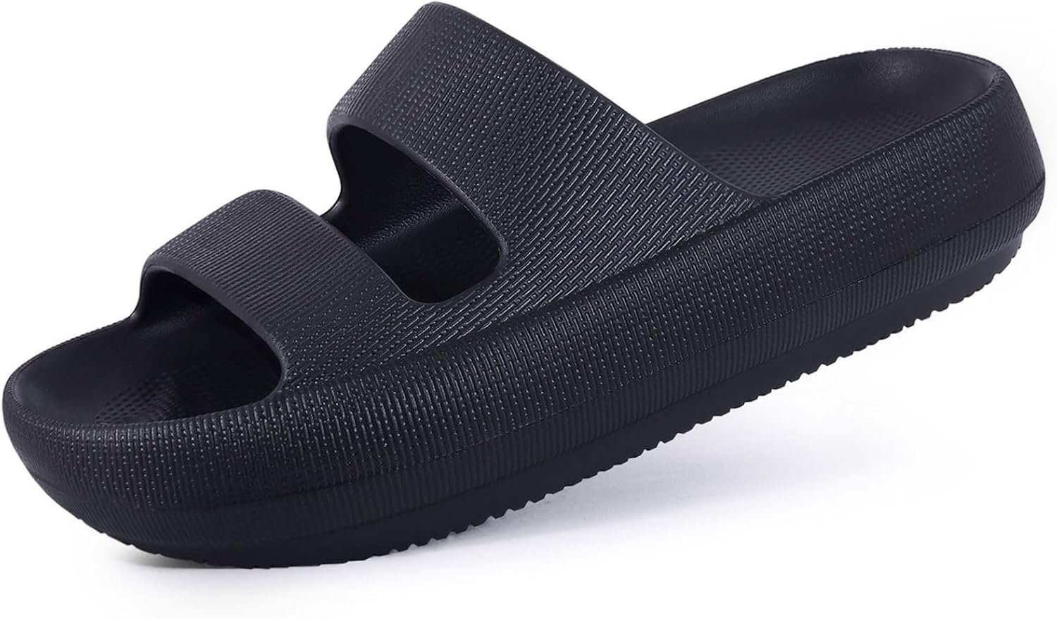 shevalues Orthopedic Slide Sandals for Women with Arch Support Pillow Soft Recovery Slip on Sandals Lightweight Summer Cloud Slippers for Plantar Fasciitis