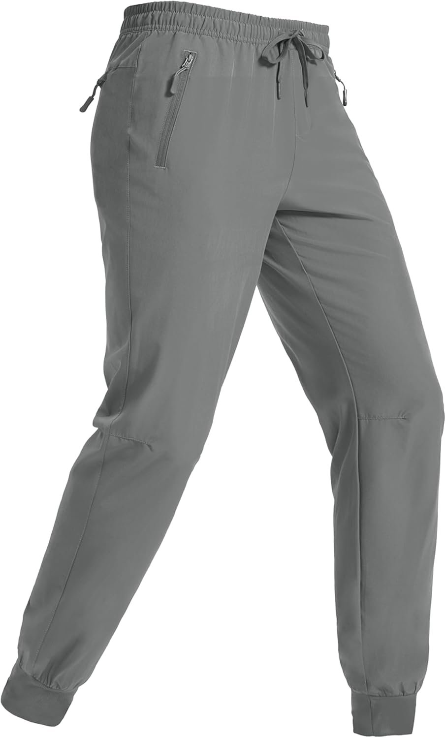 MAGNIVIT Men’s Sweatpants with 3 Zipper Pockets Athletic Workout Lightweight Pants Quick Dry Running Joggers for Men