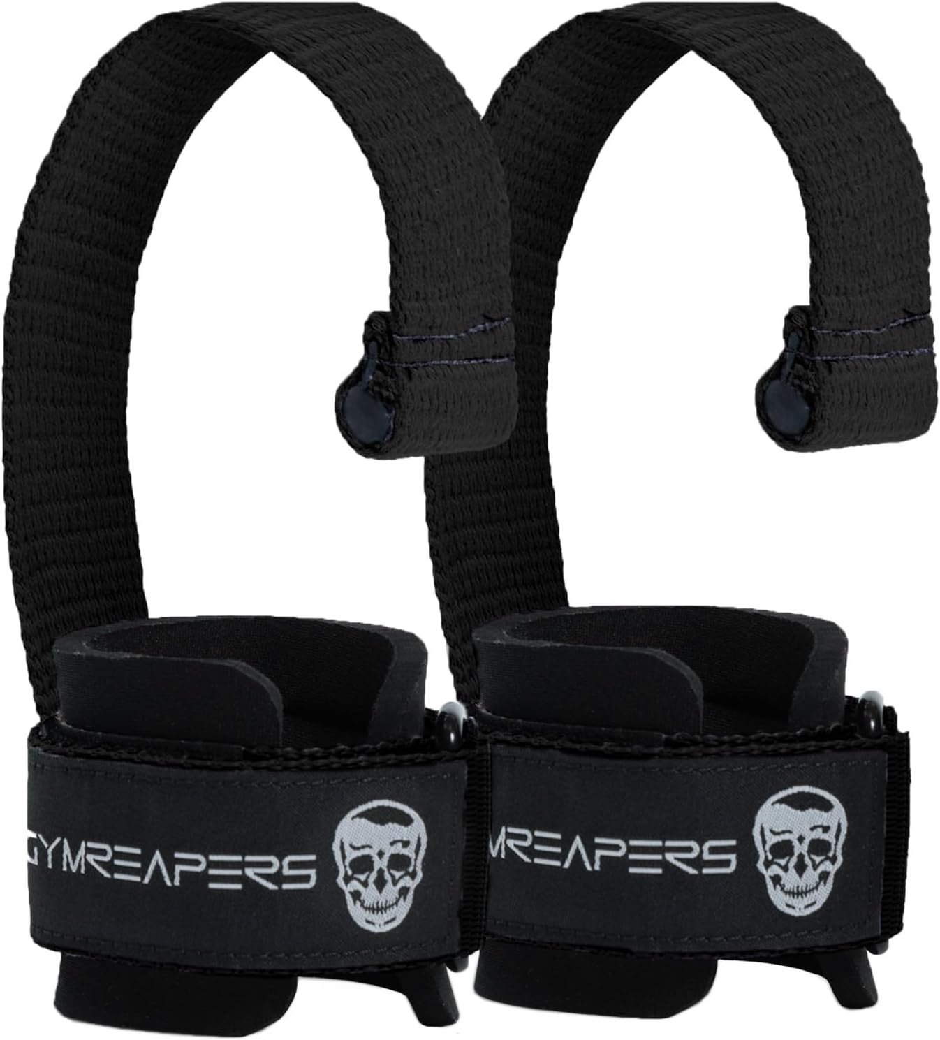 Gymreapers Weight Lifting Straps With Dowel – Wrist Straps for Weightlifting – Workout Deadlift Wrist Weights – Reinforced Stitching & Padded Fit Gym Accessories for Strength & Gym Hand Grip