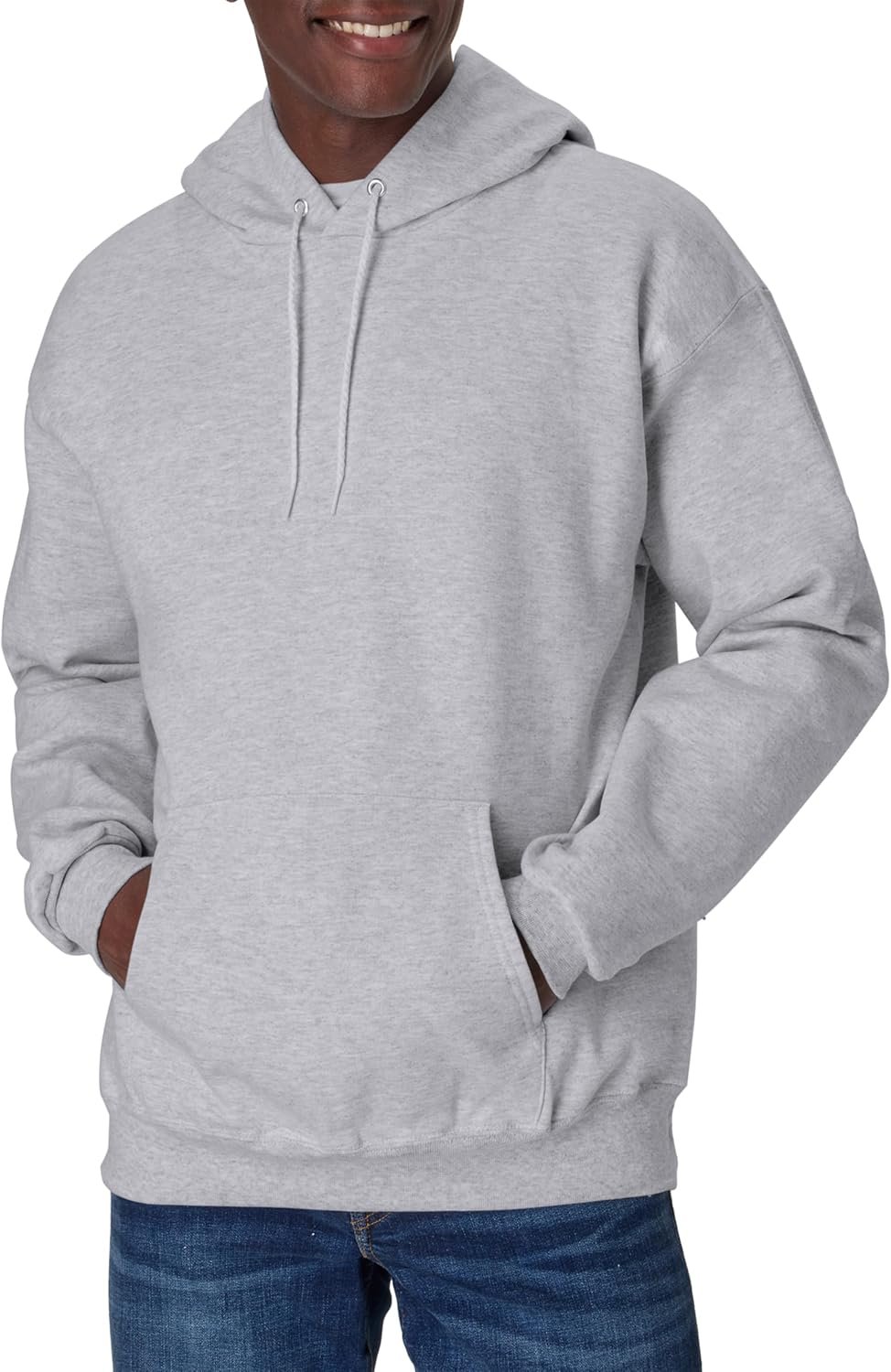 Hanes Men’s Ultimate Sweatshirt, Heavyweight Fleece Hoodie, Cotton Sweatshirt for Men
