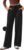 PINSPARK Womens Fleece Wide Leg Sweatpants High Waisted Athletic Sweat Pants Winter Baggy Workout Pant with 2 Pocket