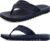 ONCAI Men’s Rubber Flip Flops Trendy Summer Beach Pool Shower Sandals with Yoga Mat Non-slip Outdoor Cushion Soles