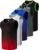 Liberty Imports Pack of 5 Men’s Stretch Cool Dry Muscle Tank Tops Athletic Crewneck Sleeveless Workout Shirts