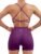 SUUKSESS Women Seamless Workout Sets Strappy Sports Bra High Waist Booty Shorts Outfits