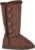 CLOVERLAY Women’s Four Button Faux Fur Lined Shearling Mid Calf Winter Snow Boots